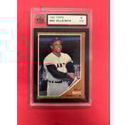 TOPPS 1962 TOPPS WILLIE MAYS KSA GRADED 4