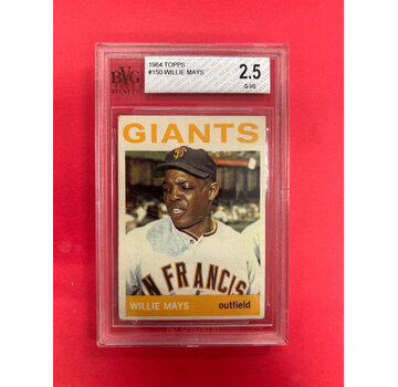 TOPPS 1964 TOPPS WILLIE MAYS BECKETT GRADED 2.5