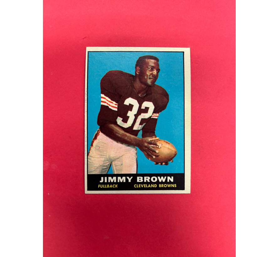 1961 TOPPS JIMMY BROWN #71 EX-NM
