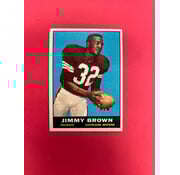 TOPPS 1961 TOPPS JIMMY BROWN #71  EX-NM