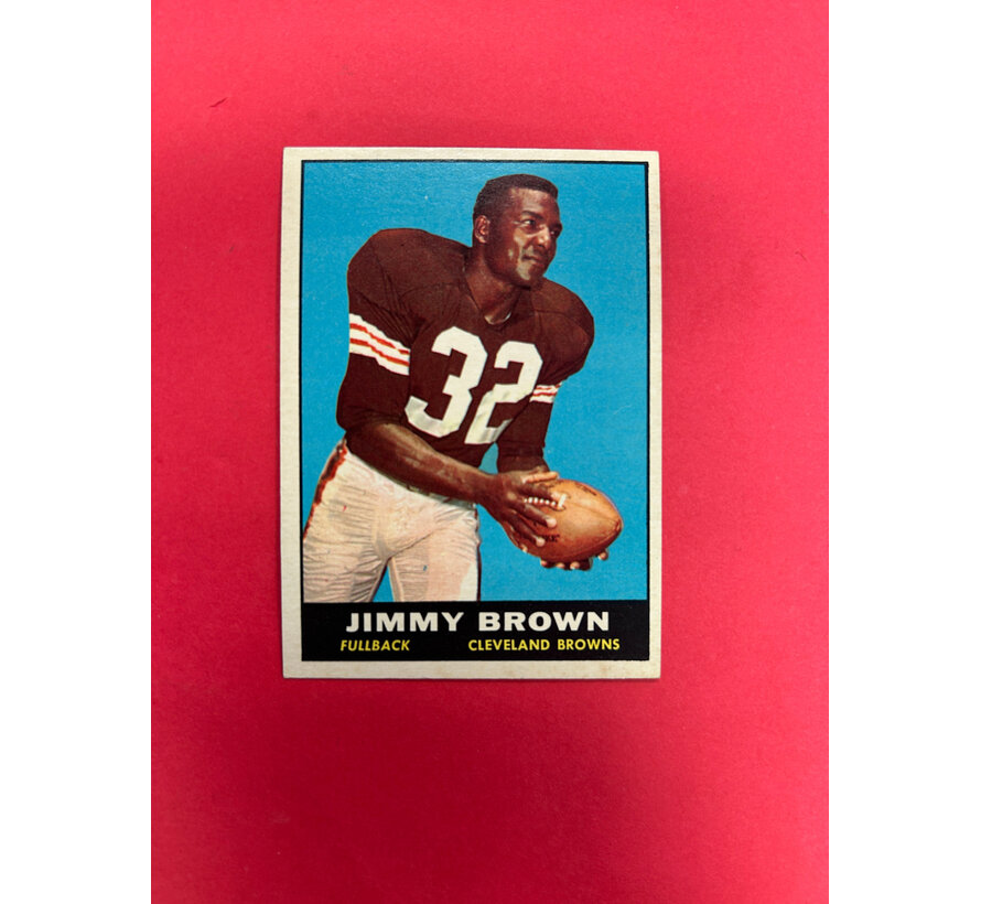 1961 TOPPS JIMMY BROWN #71  EX-NM