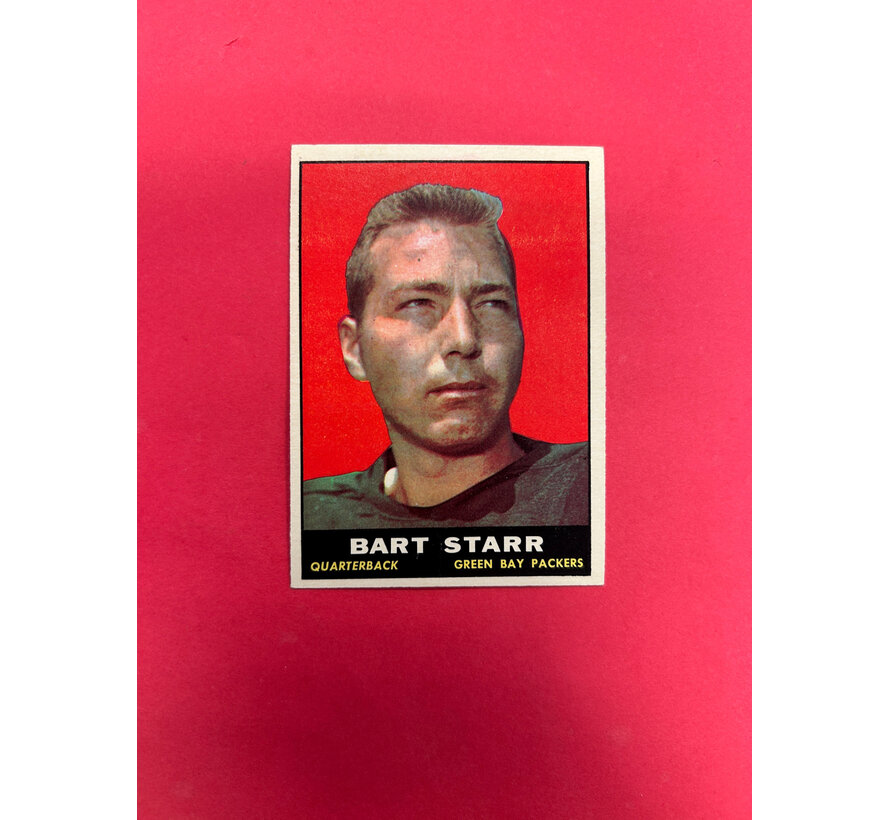 1961 TOPPS BART STARR #39 EX