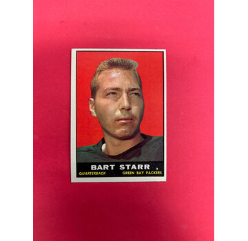 TOPPS 1961 TOPPS BART STARR #39 EX-NM