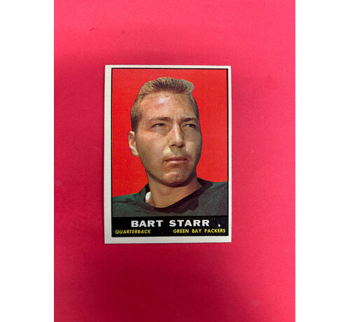 TOPPS 1961 TOPPS BART STARR #39 EX-NM