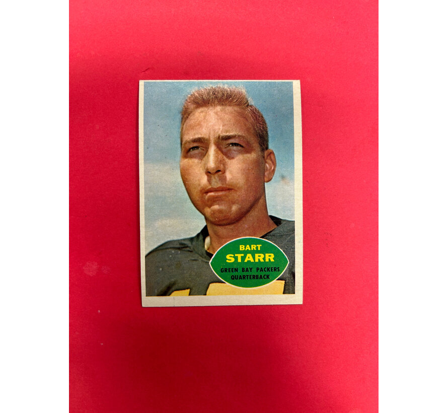 1960 TOPPS BART STARR #51 EX