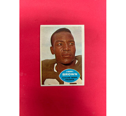 TOPPS 1960 TOPPS JIMMY BROWN #23 EX-NM