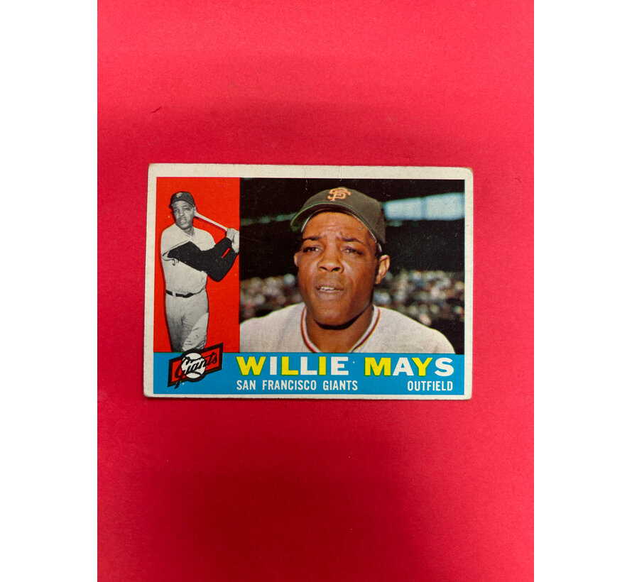 1960 TOPPS WILLIE MAYS #200 EX-NM