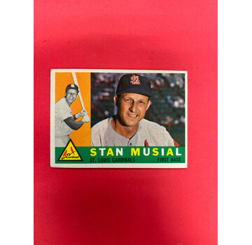 TOPPS 1960 TOPPS STAN MUSIAL #250 EX-NM