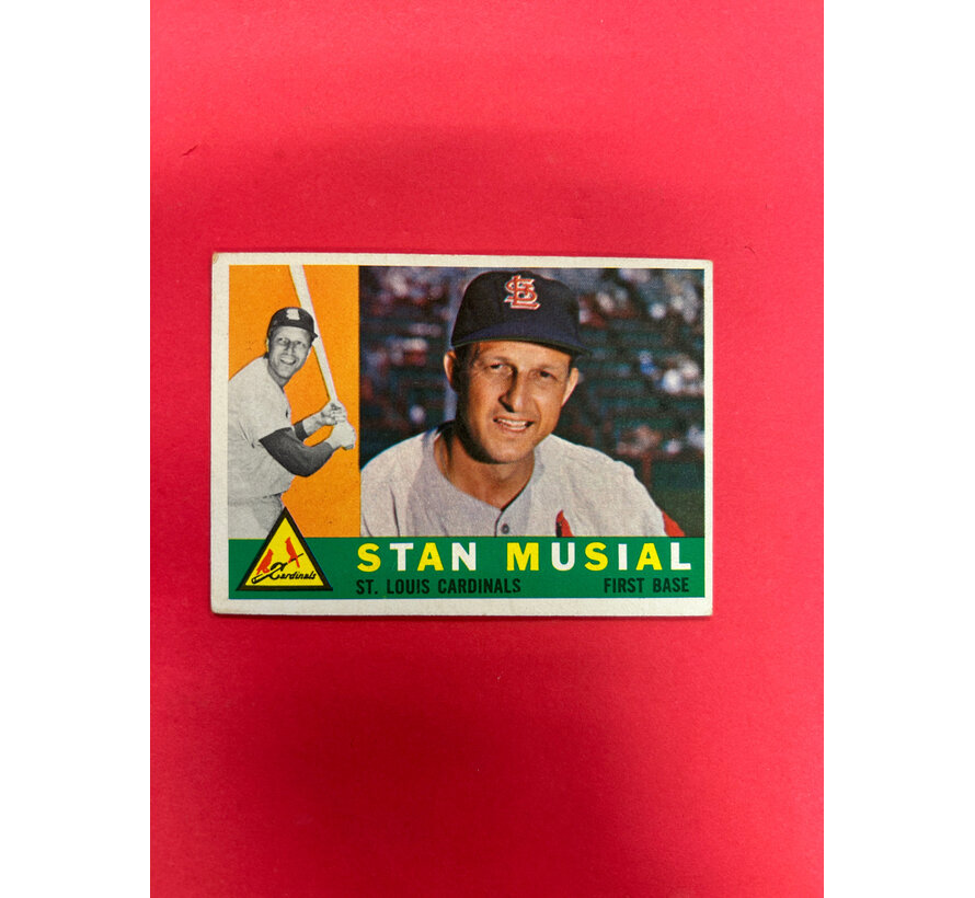 1960 TOPPS STAN MUSIAL #250 EX-NM