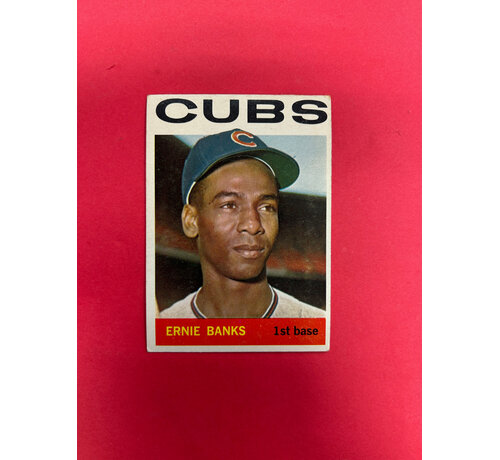 TOPPS 1964 TOPPS ERNIE BANKS #55 EX-NM