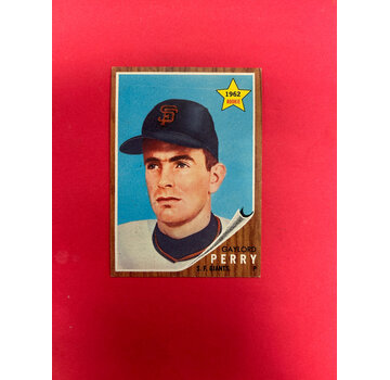 TOPPS 1962 TOPPS GAYLORD PERRY #199 EX-NM