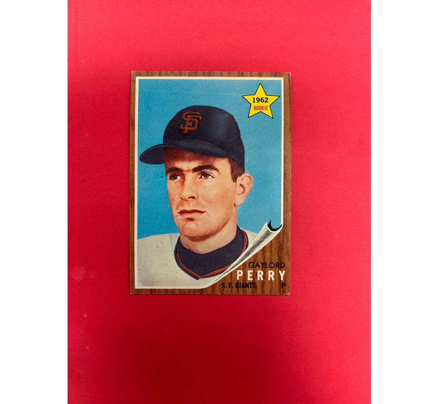 1962 TOPPS GAYLORD PERRY #199 EX-NM