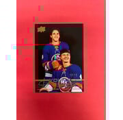 UPPER DECK 2025-26 UPPER DECK SERIES 2 SCHAEFER / GATCOMB YOUNG GUNS TEAMATES HIGH GLOSS 10/10