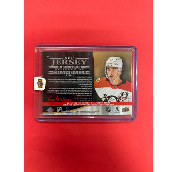 UPPER DECK 2025-26 UPPER DECK TIM HORTONS TREVOR ZEGRAS NHL JERSEY RELICS REDEEMED