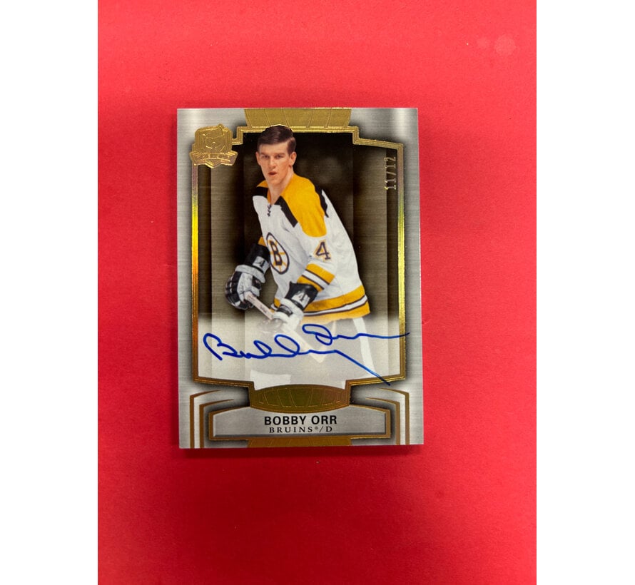 2024-25 UPPER DECK THE CUP BOBBY ORR GOLD SPECTRUM AUTO /12