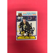O-PEE-CHEE 1980-81 OPC RAY BOURQUE AUTOGRAPHED