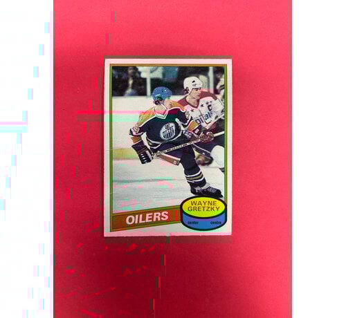 O-PEE-CHEE 1980-81 O-PEE-CHEE WAYNE GRETZKY 2ND YEAR CREASED