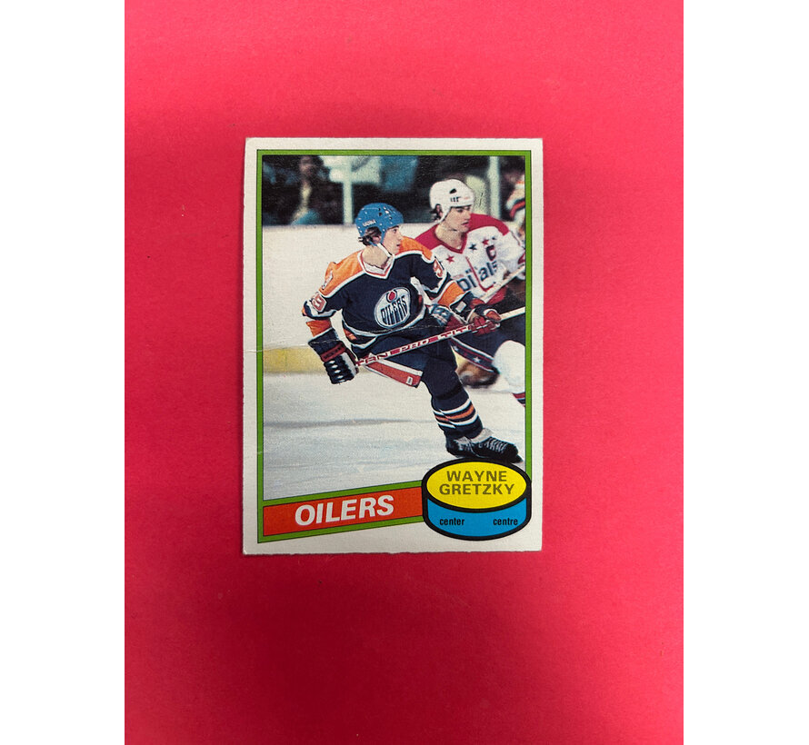 1980-81 O-PEE-CHEE WAYNE GRETZKY 2ND YEAR CREASED
