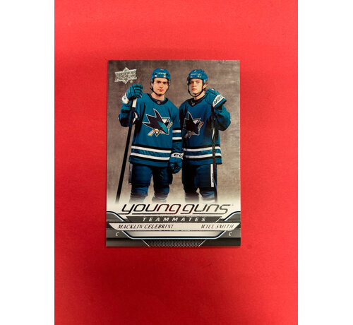 UPPER DECK 2024-25 UPPER DECK SERIES 2 CELEBRINI SMITH YOUNG GUNS TEAMATES