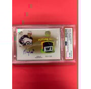 UPPER DECK 2021-22 SP AUTHENTIC COLE PERFETTI FUTURE WATCH AUTOGRAPHED PATCH PSA GRADED 8