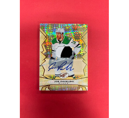 UPPER DECK 2022-23 UPPER DECK ICE JOE PAVELSKI PATCH AUTO /49