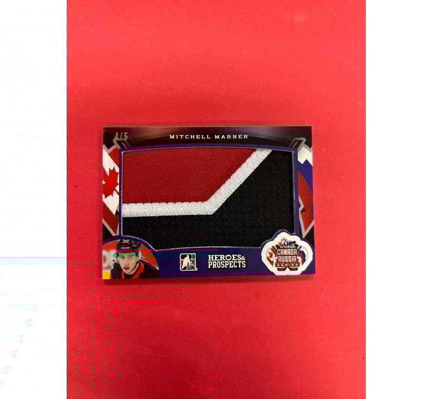 2015-16 IN THE GAME MITCHELL MARNER PATCH /5