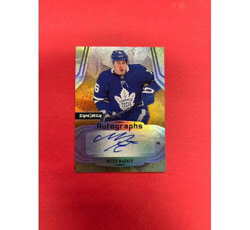 UPPER DECK 2021-22 UPPER DECK SYNERGY MITCH MARNER AUTOGRAPHS