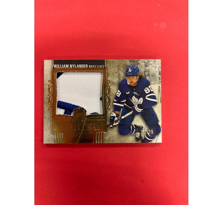 2022-23 UPPER DECK THE CUP WILLIAM NYLANDER LIMITED LOGOS /25