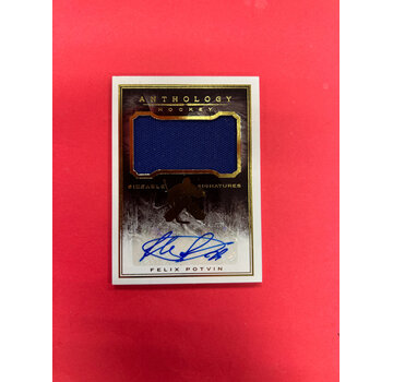 PANINI 2014-15 PANINI ROOKIE ANTHOLOGY SIZEABLE SIGNATURES FELIX POTVIN 1/75