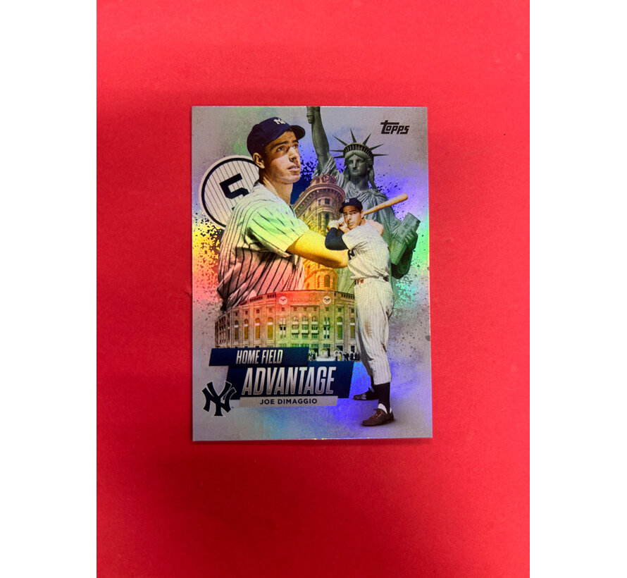2025 TOPPS JOE DIMAGGIO HOME FIELD ADVANTAGE LEGENDS SSP