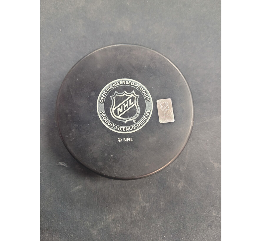 RICK TOCCHET AUTOGRAPHED PUCK NHL FLYERS