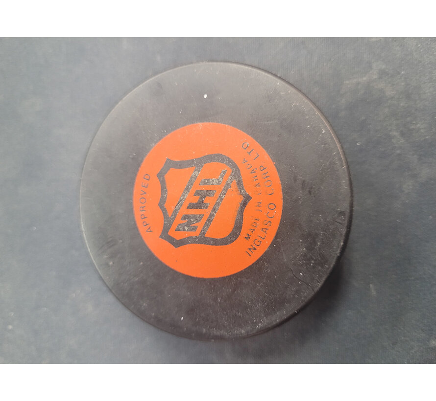 AL SECORD AUTOGRAPHED PUCK NHL BLACKHAWKS