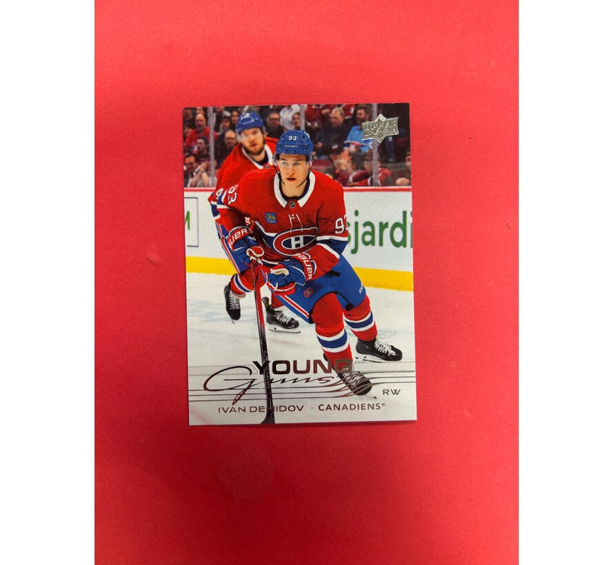 2025-26 UPPER DECK SERIES 1 IVAN DEMIDOV YOUNG GUNS