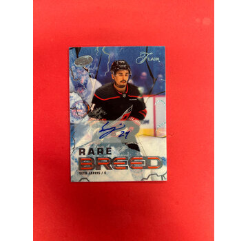 UPPER DECK 2025-26 UPPER DECK FLAIR SETH JARVIS RARE BREED AUTOGRAPH /99