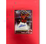 BOWMAN 2017 BOWMAN CHROME JAZZ CHISHOLM 1ST BOWMAN ROOKIE AUTO