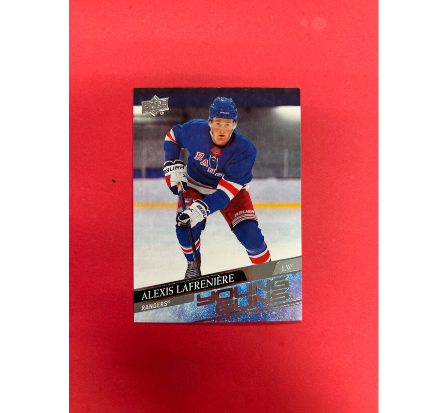 2020-21 UPPER DECK SERIES 1 ALEX LAFRENIERE YOUNG GUNS
