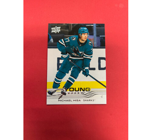 UPPER DECK 2025-26 UPPER DECK SERIES 2 MICHAEL MISA YOUNG GUNS