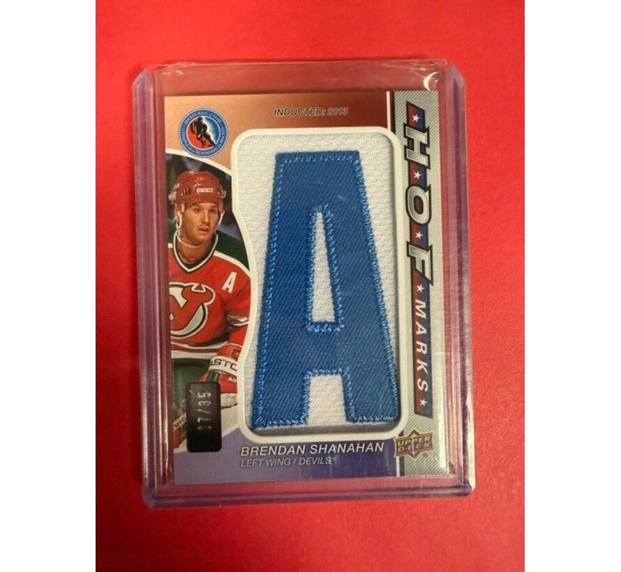 2023-24 SP GAME USED HALL OF FAME MARKS RENDAN SHANAHAN 27/35 #HOFM-BS