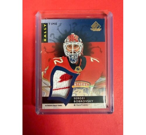 UPPER DECK 2023-24 SP GAME USED RALLY TIME SERGEI BOBROVSKY 16/50 #RT-2