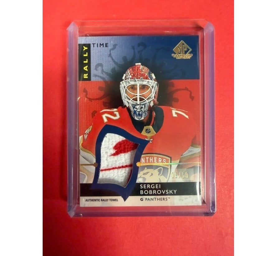 2023-24 SP GAME USED RALLY TIME SERGEI BOBROVSKY 16/50 #RT-2