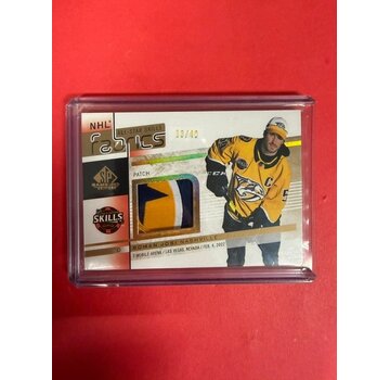 UPPER DECK 2022-23 SP GAME USED NHL FABRICS ALL STAR ROMAN JOSI 13/49 #AS-31