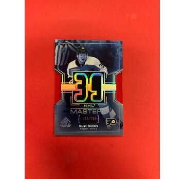 UPPER DECK 2025-26 SP GAME USED MATVEI MICHKOV MASTERS JERSEY /199