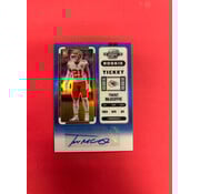 PANINI 2022 PANINI CONTENDERS TRENT MCDUFFIE ROOKIE AUTO TICKET BLUE /75