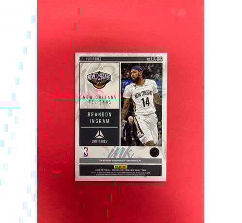 PANINI 2022-23 PANINI LUMINANCE BRANDON INGRAM AUTOGRAPH /25