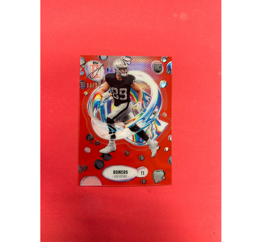 2025 TOPPS COSMIC BROCK BOWERS FLUIDITY BRONZE /50