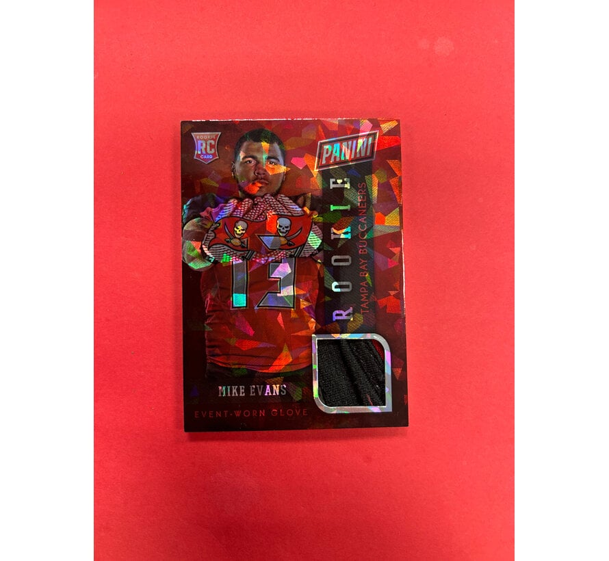 2014 PANINI MIKE EVANS FATHERS DAY ROOKIE PATCH GLOVE