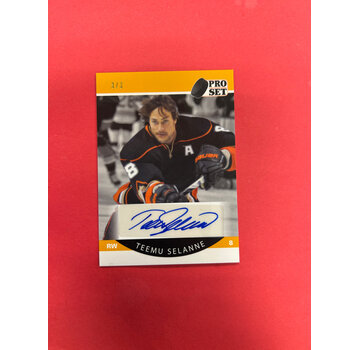 LEAF 2021 LEAF PRO SET TEEMU SELANNE AUTOGRAPH 3/3