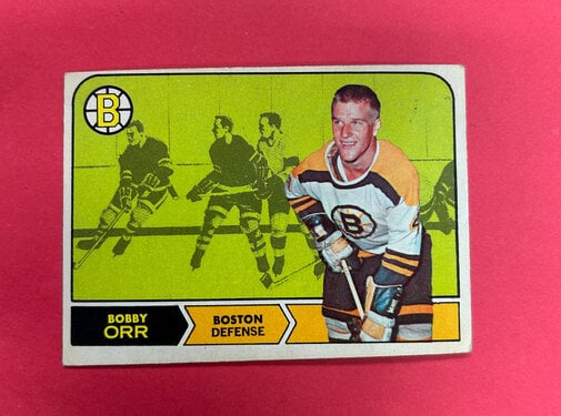 O-PEE-CHEE 1969-70 O-PEE-CHEE BOBBY ORR #2 CLEAN