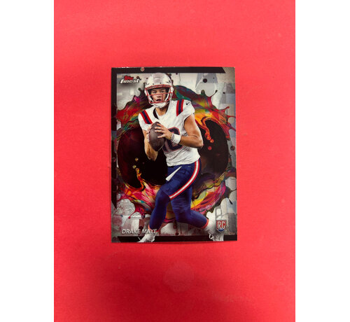 TOPPS 2024 TOPPS FINEST DRAKE MAYE RARE ROOKIE