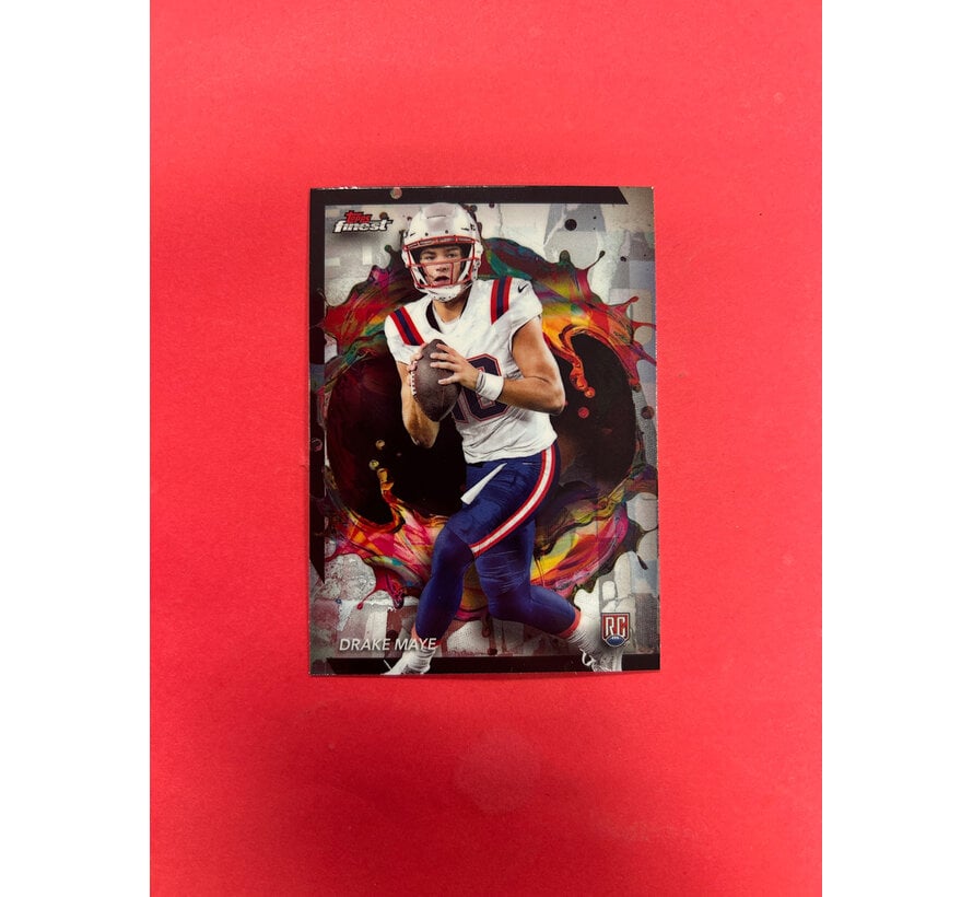 2024 TOPPS FINEST DRAKE MAYE RARE ROOKIE